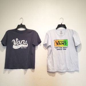 Two Vans T-shirts for Boys